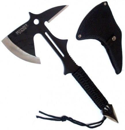 Ace Martial Arts Supply 11.5" SURVIVAL TOMAHAWK TACTICAL THROWING AXE + SHEATH BATTLE Hatchet Knife Hawk