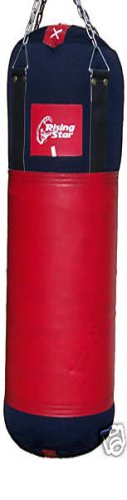 UNFILLED PUNCHING BAG, LARGE RED