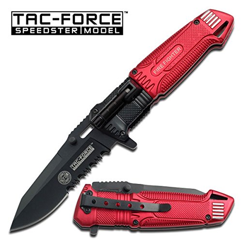 Tac Force TF-749FD- 8.5" TAC FORCE SPEEDSTER MODEL FIREFIGHTER POCKET KNIFE