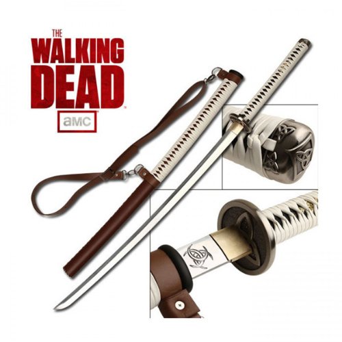 THE WALKING DEAD MICHONNE SIGNATURE EDITION KATANA SAMURAI SWORD