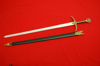 40" Medieval Steel Robin Hood Knight Arming Sword &Scab