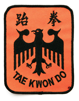 TKD Eagle Patch "Square" - SparringGearSet.com